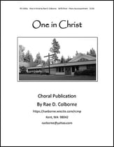 One in Christ SATB choral sheet music cover